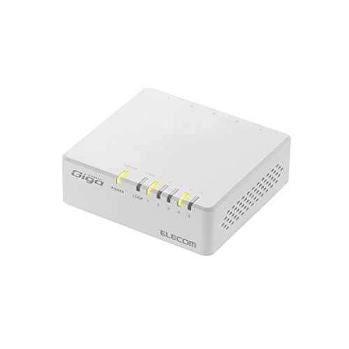 スイッチングハブホワイト/通常パッケージ/EHC-G05PA-W-K・Color:ホワイトStyle:スイッチングハブ・パッケージ個数:1・1000BASE-T対応のACアダプター電源のプラスチック筐体5ポートハブです。・省エネ法に準拠したエコ省電力タイプです。・メイン基板に電解コンデンサを使用していません。それにより長寿命設計を実現した信頼性の高いスイッチングハブです。・ループ検知機能を搭載しています。LEDランプの点滅によりネットワークループ発生をお知らせし、ネットワーク障害の解消を促します。・詳しくは「商品の仕様」「商品の説明」をご確認ください。■1000BASE-T対応のACアダプター電源のプラスチック筐体5ポートハブです。 ■省エネ法に準拠したエコ省電力タイプです。 ■メイン基板に電解コンデンサを使用していません。それにより長寿命設計を実現した信頼性の高いスイッチングハブです。 ■ループ検知機能を搭載しています。LEDランプの点滅によりネットワークループ発生をお知らせし、ネットワーク障害の解消を促します。 ■ACアダプターにトラッキング対策付きです。長期間設置した場合でも、ホコリによるトラッキング現象を防止します。 ■小型デザインで設置場所を選びません。本体背面に壁掛け設置用の穴があり、壁掛けすることも可能です。