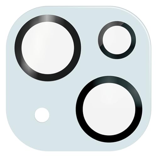 エレコム iPhone15 / 15 Plus カメラフィルム レンズフィルム 硬度10H パレットカラー ブルー PM-A23AFLL 送料無料