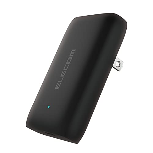 1)充電器単体ブラック/-/ACDC-PD2330BK・Color:ブラックStyle:1)充電器単体・パッケージ個数:1・USB Power Deliveryに対応したUSB Type-C(TM)(USB-C(TM))ポートを搭載し、対応するスマートフォン、タブレットなどを超高速充電できるUSB AC充電器です。・GaN(窒化ガリウム)を採用した薄型かつ高出力なUSB AC充電器です。・GaN(窒化ガリウム)とは従来のシリコンと比べると発熱を抑えることができる材料で、製品の小型化及び軽量化が可能となりました。・薄型スリム設計で外出や出張などの際の持ち運びに便利です。・USB Power Delivery(パワーデリバリー)とは、充電機器に合わせて電圧を調節し、従来より大きな電力を受給電できるUSBの電力拡張規格です。対応する機器間でスピーディーな充電が可能となります。【 仕様 】 ■対応機種:USB Type-C(TM)(USB-C(TM))ポートからUSB Power Delivery 3.0(30W)の規格内で充電が可能な機器 ■コネクタ形状:USB Type-C(TM)(USB-C(TM))ポート×1 ■定格入力電圧:AC100-240V 50/60Hz ■定格入力電流:1.0A ■定格出力電力:30W ■定格出力電圧:5V/9V/15V/20V ■定格出力電流:5V時3A/9V時3A/15V時2A/20V時1.5A ■外形寸法:幅約73.5mm×厚み約16.5mm×高さ約44.0mm ■重量:約62g ■カラー:ブラック ■使用可能地域:日本 ■期間:1年間 ■コンセントプラグ仕様:90度スイング構造 ■使用温度範囲:0℃~25℃ ■法令:◇PSE 特定電気用品 ■その他:※USB Type-C and USB-C are trademarks of USB Implementers Forum 【 説明 】 ■USB Power Deliveryに対応したUSB Type-C(TM)(USB-C(TM))ポートを搭載し、対応するスマートフォン、タブレットなどを超高速充電できるUSB AC充電器です。 ■GaN(窒化ガリウム)を採用した薄型かつ高出力なUSB AC充電器です。 ■GaN(窒化ガリウム)とは従来のシリコンと比べると発熱を抑えることができる材料で、製品の小型化及び軽量化が可能となりました。 ■薄型スリム設計で外出や出張などの際の持ち運びに便利です。 ■USB Power Delivery(パワーデリバリー)とは、充電機器に合わせて電圧を調節し、従来より大きな電力を受給電できるUSBの電力拡張規格です。対応する機器間でスピーディーな充電が可能となります。 ■※本製品の最大出力は30Wです。 ■本製品はUSB-IFのテストと同等のテストを弊社独自で実施しています。USB Power Delivery対応製品にご使用いただけます。 ■端末に応じて出力が5V/3A、9V/3A、15V/2A、20V/1.5Aと変化し、iPhoneなどのスマートフォンから、iPad Airなどタブレット端末、MacBook Air などのノートパソコンまで幅広く高速充電できます。 ■※USB Power Delivery 30W充電に対応した機種に限ります。 ■MagSafe 3ケーブル対応、別途USB-C - MagSafe 3ケーブルをご使用いただくことで対応するMacBook Airなどを充電することができます。 ■※接続機器、OSバージョン等の条件で実際の電力値は異なります。場合によっては充電時間が遅くなったり、充電できない場合があります。 ■未使用時は電源プラグを折りたたんで充電器本体に収納可能です。スッキリとコンパクトに収納できるので、持ち運びにも便利です。 ■耐トラッキング性の要求事項(PSE:電気用品安全法)を満たしたコンセントプラグを採用しています。 ■※本製品にケーブルは同梱しておりません。使用の際は、MFi認証品のUSB Type-C(TM)(USB-C(TM)) to LightningケーブルやエレコムのUSB規格認証USB Type-C(TM)(USB-C(TM)) to USB Type-C(TM)(USB-C(TM))ケーブル等を別途ご用意ください。 ■※端末本体や充電器が濡れた状態で充電すると、異常な発熱・焼損の原因となり大変危険ですのでおやめください。 ■※USB Type-C(TM) and USB-C are trademarks of USB Implementers Forum ■自社環境認定基準を1つ以上満たし、『THINK ECOLOGY』マークを表示した製品です。 ■廃棄物削減に取り組み、製品に同梱する取扱説明書等をペーパーレス化した製品です。 ■環境保全に取り組み、製品の包装容器におけるプラスチック重量を、社内基準製品より20%以上削減した製品です。 【商品に関するお問い合わせ】 エレコム総合インフォメーションセンター TEL. 0570-084-465 FAX. 0570-050-012 受付時間 / 10:00~19:00 年中無休