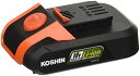 工進(KOSHIN) スマートコーシン 18V用 バッテリー パック DC-18V 2.5Ah PA-380 送料無料