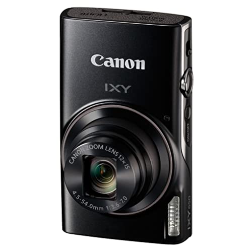 Canon コンパクトデジタルカメラ IXY 650 ブラック 光学12倍ズーム/Wi-Fi対応 IXY650BK 送料無料