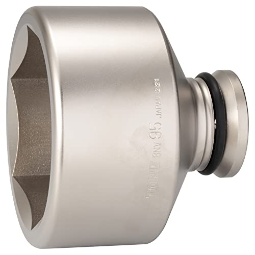 トネ(TONE) インパクト用ソケット 8NV-95 差込角25.4mm(1) 二面幅95mm 送料無料