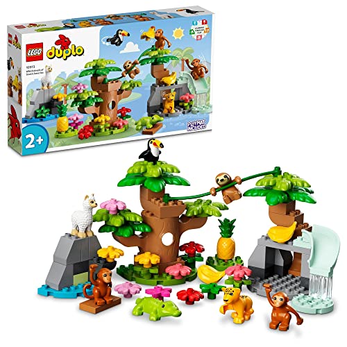 レゴ(LEGO) デュプロ デュプロのまち 南米のどうぶつ 10973 積み木 知育玩具 おもちゃ ブロック プレゼント幼児 赤ちゃん 送料無料