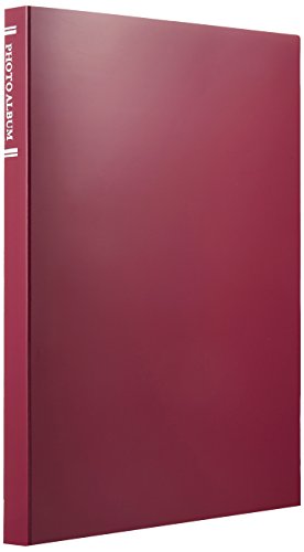 ナカバヤシ ポケットアルバム 超透明 2L判88枚収納 ライトピンク CTP2L-80-PK 送料無料