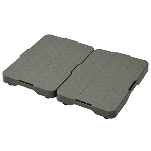 [山善] 台車 耐荷重50kg ストック・押入れ・キッチン収納 キャスターが目立たない 幅40×奥行27.5×高さ6..