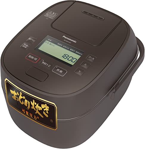 パナソニック 炊飯器 5.5合 可変圧力おどり炊き 全面発熱5段IH式 ブラウン SR-MPA101-T 送料無料