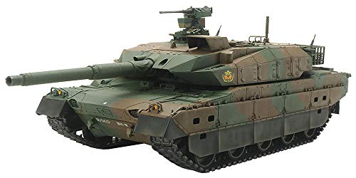タミヤ 1/35 RC タンクシリーズ 陸上自衛隊 10式戦車 組立キット 専用プロポ付き 4821 ...