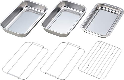 ヨシカワ バット ステンレス製 油が切れる連結バット1214985 送料無料