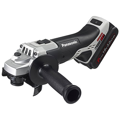 パナソニック 充電ディスクグラインダー EZ46A1 デュアル(14.4V/18V対応)Φ100mm IP56 18V大容量3.0Ah電..