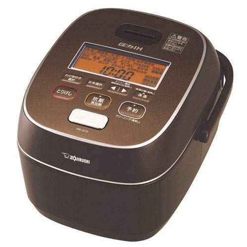 象印 圧力IH炊飯器(5.5合炊き) ブラウン ZOJIRUSHI 極め炊き NW-JC10-TA 送料無料のサムネイル