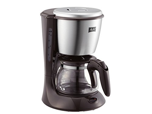 メリタ(Melitta) フィルターペーパー式 コーヒーメーカー エズ 700ml ブラック 5杯用 SKG56-T 送料無料