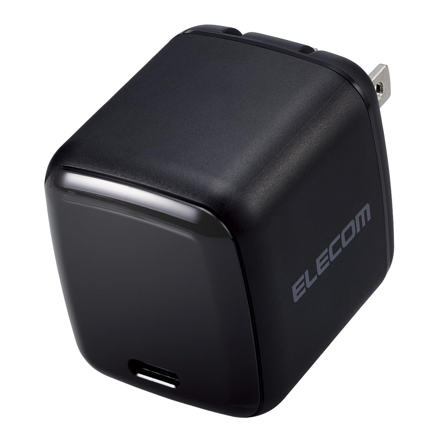 エレコム 充電器 65W USB PD対応 小型 Type-C 1ポート PPS対応 GaN II採用 PSE認証 ブラック EC-AC 送料無料