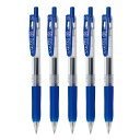 ゼブラ ジェルボールペン サラサクリップ 1.0mm 青 5本セット P-JJE15-BL5-AZ 送料無料