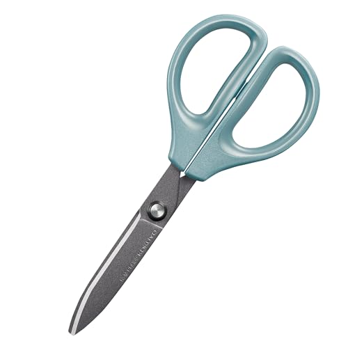 コクヨ はさみ ハサミ サクサ フッ素・グルーレス刃 ブルー HSM-PFA100B 送料無料