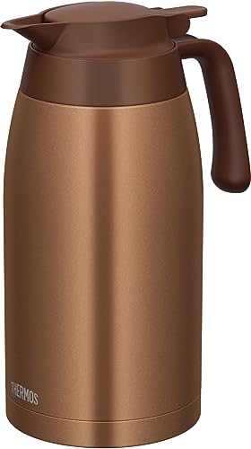 サーモス ステンレスポット 2L ブラウンゴールド 保温ポット 卓上ポット 魔法びん構造 保温保冷 TTB-2001 BWG 送料無料