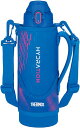 サーモス 水筒 真空断熱スポーツボトル 1L ブルーピンク 保冷専用 子供用 ポーチ付き 肩に優しいストラップ FJS-1000F BL 送料無料