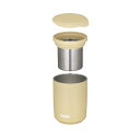 【茶こし付き】 サーモス 真空断熱ティータンブラー 400ml サンドベージュJTB-400FI SDBE 送料無料