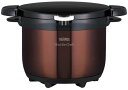 THERMOS 真空保温調理器 シャトルシェフ 3.0L クリアブラウン KBG-3000 CBW 送料無料