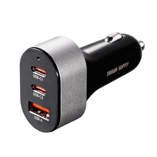 掠ץ饤 USB Power Deliveryб㡼㡼3ݡȡ67W CAR-CHR83CPD ̵
