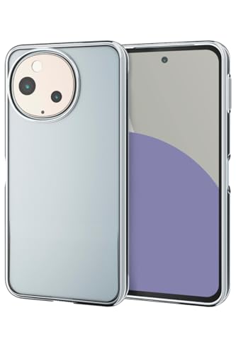 Rakuten - エレコム AQUOS sense9 ケース ソフト メタリック マイクロドット加工 TPU カメラレンズ保護設計 メタリックシルバー P 送料無料