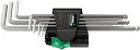 Wera(ヴェラ) 950PKL/7BSMN ヘックスキーセット 022101 送料無料