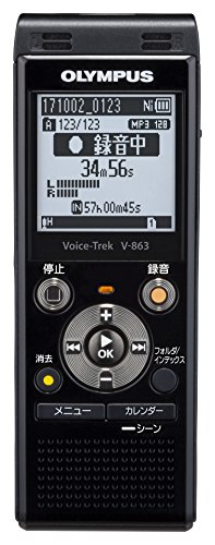 OLYMPUS Voice Trek IC쥳 ԥΥ֥å V-863BLK ̵