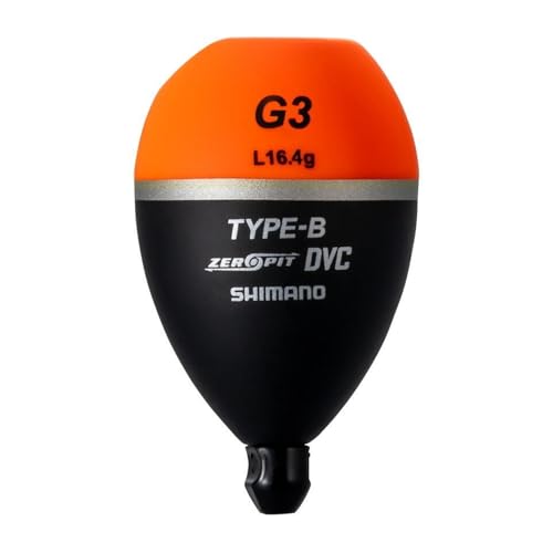 シマノ(SHIMANO) ウキ ゼロピット DVC タイプB L PG-48BY オレンジ G3 送料無料