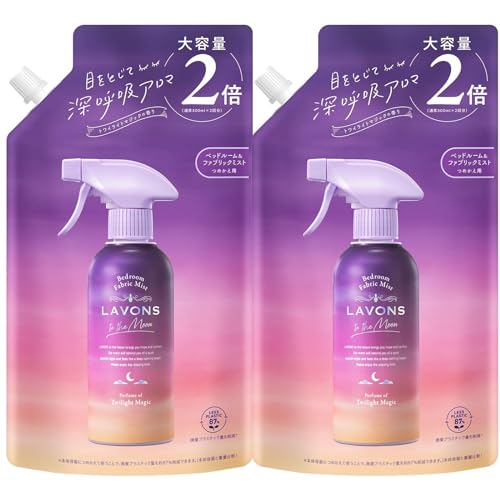 【セット買い】ラボン トゥザムーン to the Moon ベッドルーム＆ファブリックミスト トワイライトマジックの香り 詰め替え 大容 送料無料