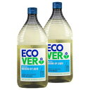 【まとめ買い】ECOVER(エコベール) エコベール 食器用洗剤 詰め替え用 カモミールの香り 950ml×2個 大容量 ecover 送料無料