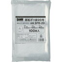 トラスコ中山(TRUSCO) 規格ポリ袋 SPB15 透明 15号 縦450×横300×t0.03 100枚入 x 5袋 【ケース販売】 送料無料