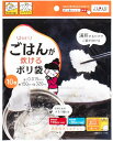 ワタナベ工業 ごはんが炊けるポリ袋 10枚×10冊 100枚セット 日本製 R-15 透明 送料無料