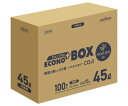 サニパック エコノプラスBOXノクー45L100枚0.015mm CE44 送料無料