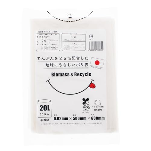 �����ݥ�ƥå� ������ �Ǥ�פ��25%�۹礷���ϵ�ˤ䤵�����ݥ��� (����������) ������ ȾƩ�� 20L 10������60�ĥ��å� ����̵��