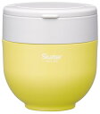 スケーター(Skater) 保温 保冷 丼ぶり ランチジャー 540ml 折りたたみハンドル付 抗菌 サフランイエロー LDNO6AG 送料無料