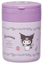スケーター(Skater) 保温 保冷 スープジャー 300ml 折りたたみハンドル付 抗菌 サンリオ クロミ フラワーレトロ LJFO 送料無料(3)