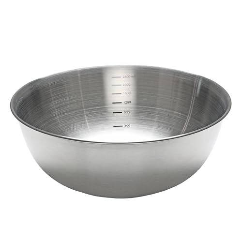 パール金属 目盛付ボウル 24cm ステンレス製 ベーシスライン HC-438 送料無料