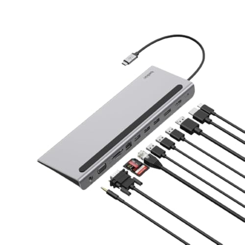 Belkin ƥ ⡼ȥ ɥå󥰥ơ USB-Cϥ 11-in-1 HDMI/Displayport/V ...