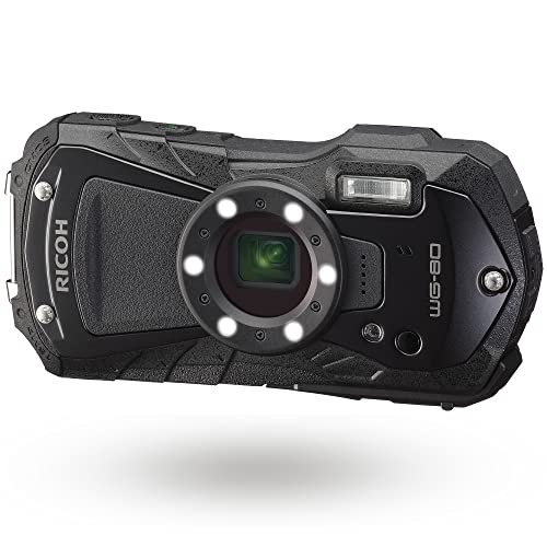 RICOH WG-80 BLACK ꥳܳɿǥ륫 14mɿ (Ϣ³2) 1.6mѾ׷ ɿ -10Ѵ  ...
