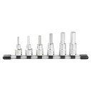 トネ(TONE) ヘキサゴンソケットセット(ホルダー付) HH406 差込角12.7mm(1/2) 内容6点 送料無料