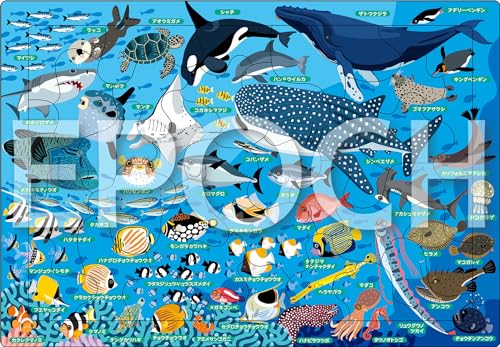 エポック社 【アポロのピクチュアパズル】 うみのなかまたち 35ピース こども向けパズル 25-231 STマーク認証 おかたづけ袋付き 送料無料...