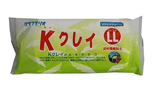 紙ねんど 超軽量 紙粘土 KクレイLL 1