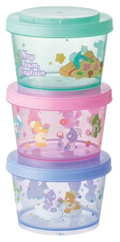 スケーター(Skater) 保存容器 3個セット 240ml おかず入れ 日本製 Care Bears ケアベア SIJ3-A 送料無料
