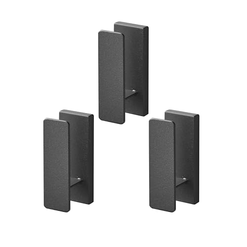 山崎実業(Yamazaki) 【石こうボードピンセット・木ネジ 付属】 ウォールフック 3個組 石こうボード壁対..