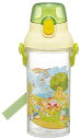 スケーター(Skater) 子供用 プラ水筒 クリア 480ml ワンプッシュタイプ 星のカービィ ピクニック PSB5TR68151 送料無料