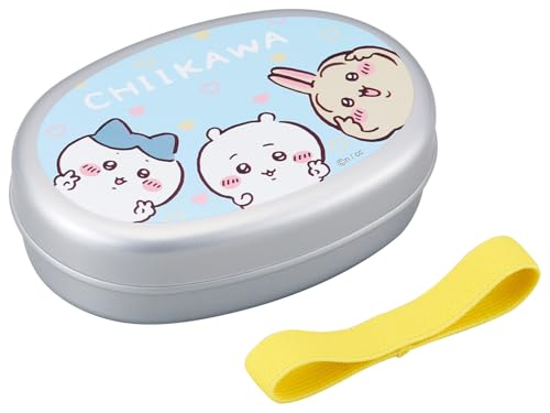 オーエスケー(OSK) 子供用 アルミ 弁当箱 M 350ml ちいかわ CKW No.4 ランチベルト 仕切付き 日本製 AL-5 送料無料