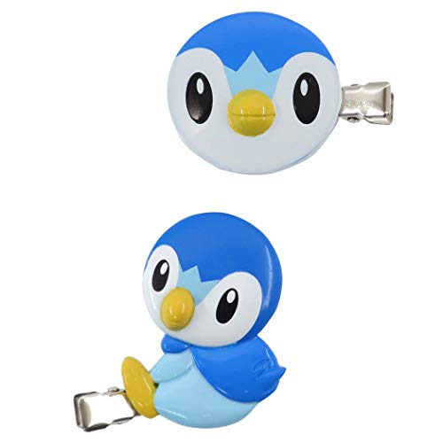 ポケモン[ヘアクリップ]クセがつきにくい 前髪クリップ 2個セット/ポッチャマ ポケットモンスター 送料無料