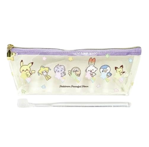 ポケピース ほしぞらシリーズ 歯ブラシポーチセット アイボリー 送料無料 ポケピース ほしぞらシリーズ 歯ブラシポーチセット アイボリー 送料無料
