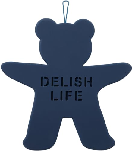 イシガキ DL シリコン トリベット 鍋敷き 動物 クマ型 ネイビーブルー 4584 送料無料