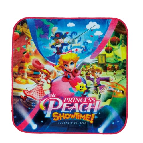 丸眞 ハンカチ 任天堂 プリンセスピーチショータイム プリンセスショータイム キャラクター 抗菌 防臭 ..