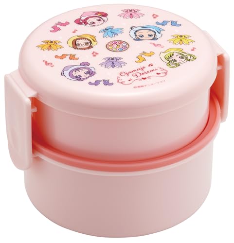 スケーター(Skater) 弁当箱 500ml 2段 丸型 おにぎりケース 抗菌 日本製 おジャ魔女どれみ ONWR1AG-A 送料無料